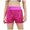 Hot Pink, variant on Birthday Party Shorts for Boys, Slim Fit Elastic Waist Sequin Decorated Multi-color Summer Shorts, Breathable Polyester Blend, Machine Washable, Lightweight Comfort