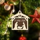 thumbnail image 1 of Wooden Nativity Decoration Christmas Wooden Hanging Decoration Star Christmas Scene Souvenir, 1 of 8
