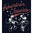 thumbnail image 2 of Girl's Mickey & Friends Mickey and Minnie American Classics  Graphic Tee Navy Blue X Large, 2 of 4
