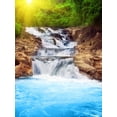 thumbnail image 2 of Waterfall Wall Mural by Wallmonkeys Peel and Stick Graphic (24 in H x 18 in W) WM71944, 2 of 4
