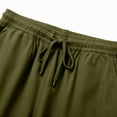 thumbnail image 5 of Delayuji Womens Linen Pants Casual Short Stacked V Slub Pants Trousers Spring Summer Outfits, 5 of 6