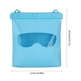 thumbnail image 2 of Bangcool Waterproof Pouch Portable Plastic Small Dry Bag Dry Storage Pouch for Beach, 2 of 10