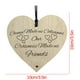 thumbnail image 5 of Xihbxyly Colgante de Corazón de Madera, Regalo Rústico de Agradecimiento, Perfecto para Profesores, Decoración Shabby Chic, Ideal Como Regalo de Despedida, Tamaño 10 X 10 Cm, Recuerdo Conmemorativo d, 5 of 5