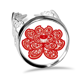 thumbnail image 1 of Corte de papel Flor de loto animal del zodiaco chino Anillo de compromiso de boda de amor ajustable Unbranded M, 1 of 3