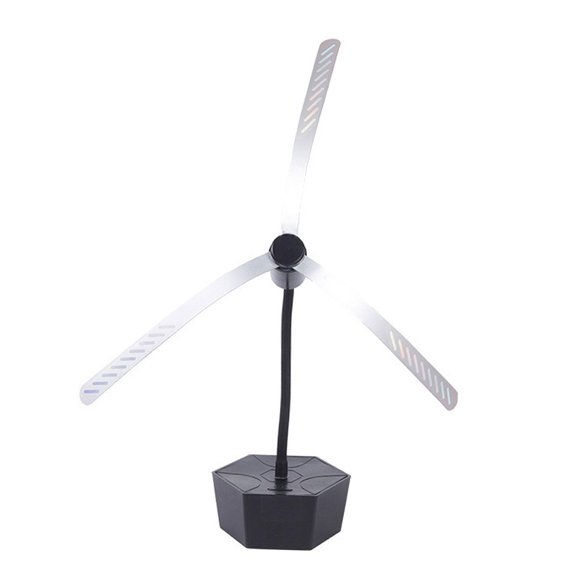 Ventilador para moscas Sunnimix ventilador disuasorio al aire libre 3 aspas