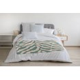 thumbnail image 3 of Simply Daisy Animal Stripe Fleece Throw Blanket, Eucalyptus, Standard Throw, 3 of 4