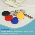 thumbnail image 6 of Uxcell 125KHz Read Only Rfid- ID Card Key-Fobs Proximity Token Tag, Yellow 20 Pack, 6 of 7