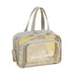 thumbnail image 2 of Bolsa de Playa Impermeable de Plástico con Separación Seco/Mojado, Almacenamiento Deportivo de Gran Capacidad para Traje de Baño, Gafas, Cosméticos, 36x25x15cm, Múltiples Colores, 2 of 6