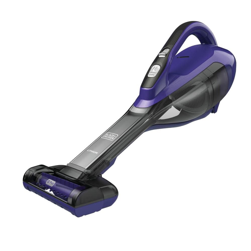 Black & Decker HLVA325JP07 Dustbuster Hand Vacuum Pet (Purple)