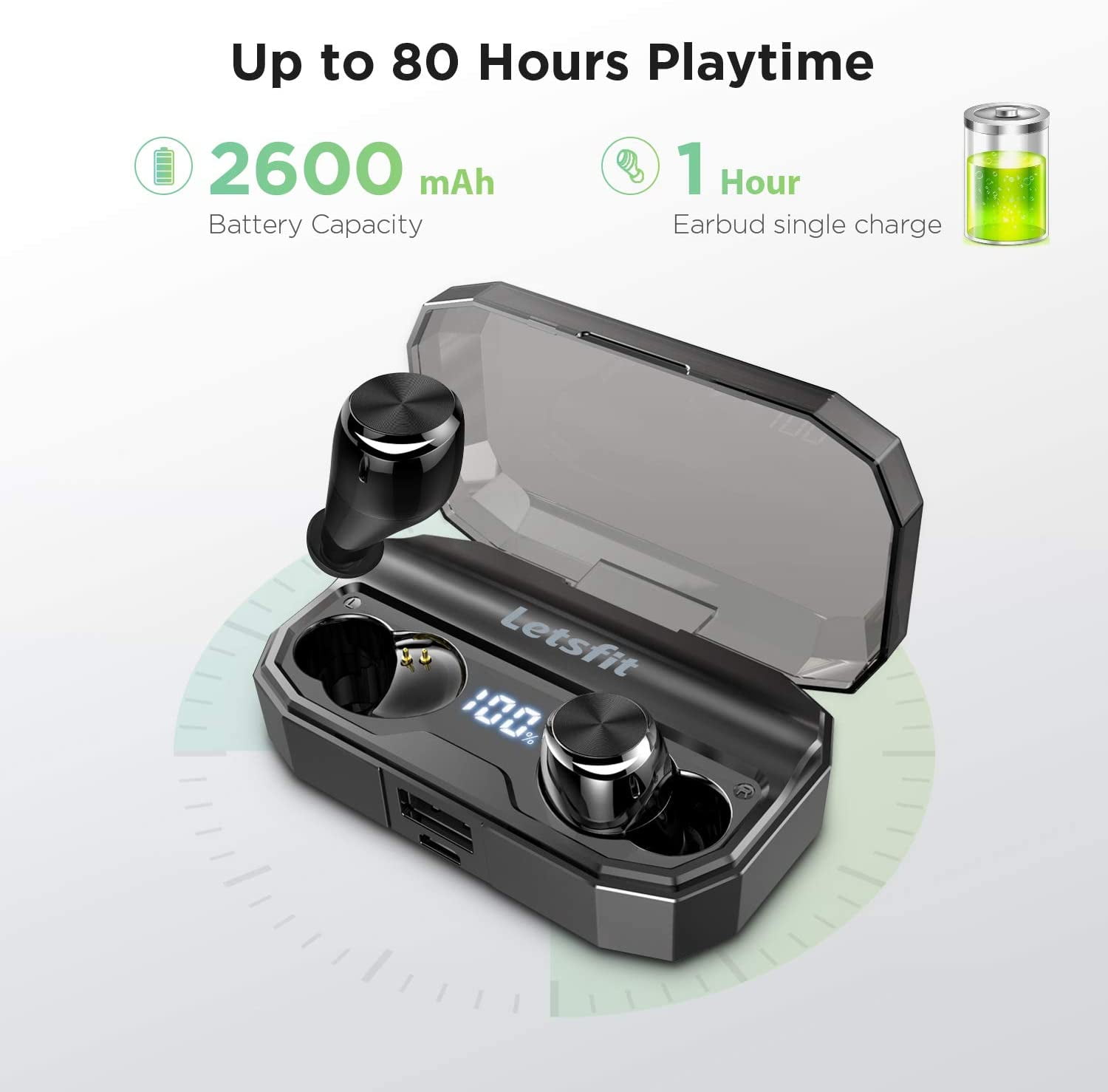 Letscom wireless earbuds t22 hot sale