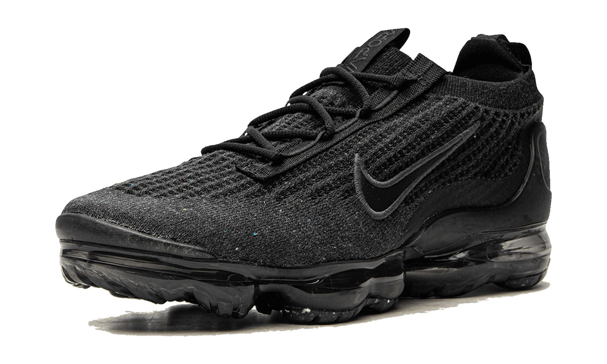 Size 11.5 - Men’s Nike Air Vapormax 2021 FK Men\'s Triple Black DH4084-001 Nike Air Vapormax 2021 FK Flyknit Mens 10 Triple Black Shoes  main image 2