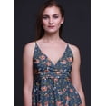 thumbnail image 5 of Bimba Robe Longue d'Été Sans Manches à Imprimé Teinture sur Nœuds Décontractée pour Femmes - Grande Taille, 5 of 5