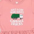 thumbnail image 4 of Inktastic Just a Girl Who Loves Garbage Trucks Girls Toddler Dress, 4 of 5