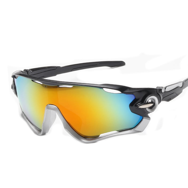Polarized Cycling 5 Lens Men's Mountain Bike Goggles Sport Bicycle SunGlasses 