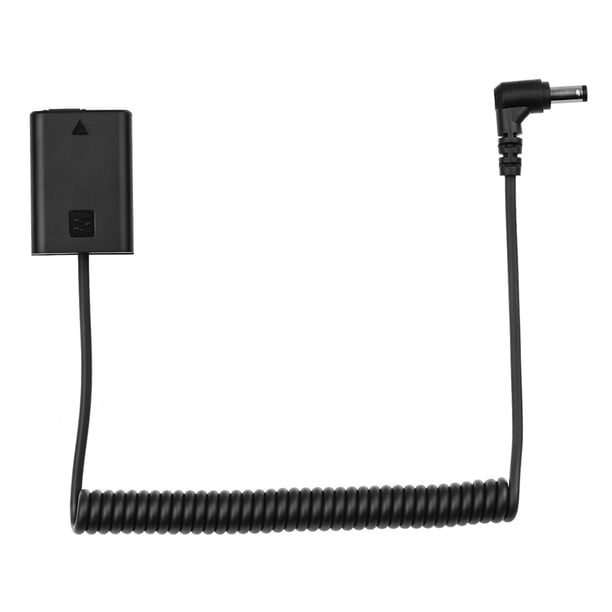 Adaptador de soporte de placa de batería Andoer NP-F970 F750 + Acoplador de batería simulada FW50 Compatible con cámaras Sony A7 / A7R / A7S / A7II / A7RII / A7SII / A6300 / A6400 / A6500 Andoer Adaptador