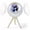 White, variant on XRELIATECH Ferrofluid Speaker,30W High-Power Bluetooth Audio Visualizer Enhanced Bass&Crisp High, Dual Stereo&TWS Paired,Vibrant Ambient Colorlight