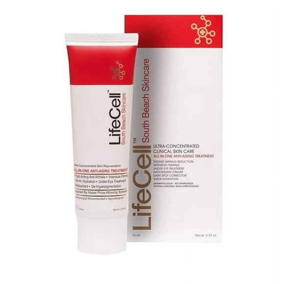 LifeCell Retinol Cream improves wrinkles and sagging skin, promotes healthy and vibrant skin for women