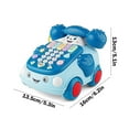 thumbnail image 3 of SPOORYYO Simulation Telephone Landline Toy for Early Education Interactive Voice Puzzle Game for Boys and Girls, 3 of 6