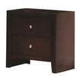 thumbnail image 2 of Serenity Rectangular 2-drawer Nightstand Rich Merlot, 2 of 4