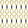 thumbnail image 1 of 12 Skeins Metallic Embroidery Thread, Embroidery Floss Metallic Thread Glitter Threads String Cross-Stitch Threads for Sewing Making Yarn Hand Accessories(Gold Silver),Gold, 1 of 4