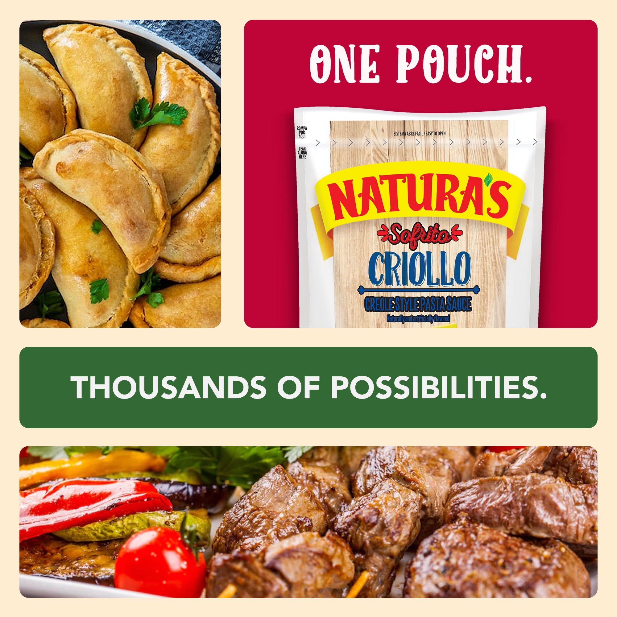 Natura's Sofrito Criollo Sauce, 7.1 oz (12 Pack)