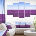 thumbnail image 1 of Lavender Flowers with Blue Horizon - Oversized Landscape Wall Art Print, 1 of 3
