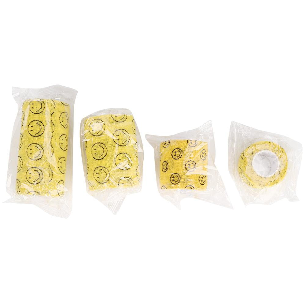 Tebru Dog Bandage, 4 pcs Pet Medical Bandage First Aid Self Adhesive