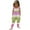 Pink, variant on Odeerbi 1-6 Years Toddler Girls Summer Jumpsuit Color Block Camisole Romper Casual Breathable Comfortable Overalls Strap Bib Overall Pants Playsuit