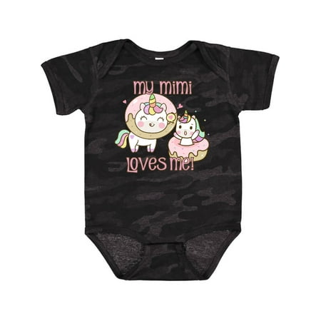 

Inktastic My Mimi Loves Me Gift Baby Boy or Baby Girl Bodysuit