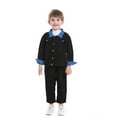 thumbnail image 4 of Veste en Jean à Boutons pour Bébé Enfant Garçon Fille, Veste en Denim pour 3 m-6 T, Printemps Automne, Décontractée, à Manches Longues, Veste en Denim Unisexe, 4 of 5