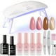 thumbnail image 1 of Set de esmaltes de uñas Beetles Gel, 4 colores, ojo de gato, con luz UV, 1 of 6