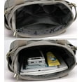 thumbnail image 2 of LinYooLi Retro Canvas Hobo Handbag Satchel for Women Men Teen Multipocket Large Shoulder Bag Purse, 2 of 6