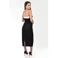 thumbnail image 3 of Vestido strapless con Moño Roman Fashon /Juvenil, 14615 (Negro) negro M, 3 of 5