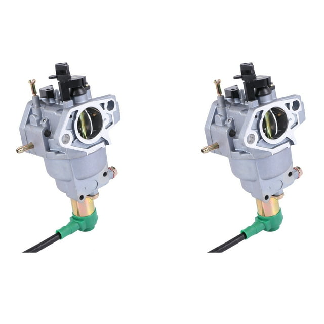 2X Carburador Fit 6500W para GX240 8HP GX270 9HP GX340 11HP GX390 13HP Generador Portátil 182F 188F Ex6500 Ex5000