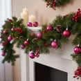 thumbnail image 4 of Northlight 96ct Shatterproof 4-Finish Christmas Ball Tree Ornament Set 1.5" - Magenta Pink, 4 of 4