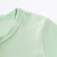 thumbnail image 6 of CAUYDY Preemie Boys Clothes Baby Sleepers 0-3M 6-9M 12-18M Newborn Long Sleeve Bodysuit Fall Winter Infant Boy Pajamas Toddler Jumpsuit Light Green for Sizes 3-6 Months, 6 of 9