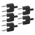 thumbnail image 1 of Dual Banana Plug, High Accuracy Technology Widely Used 2 Way Banana Plug  For Electronic Instruments Red,Black, 1 of 8