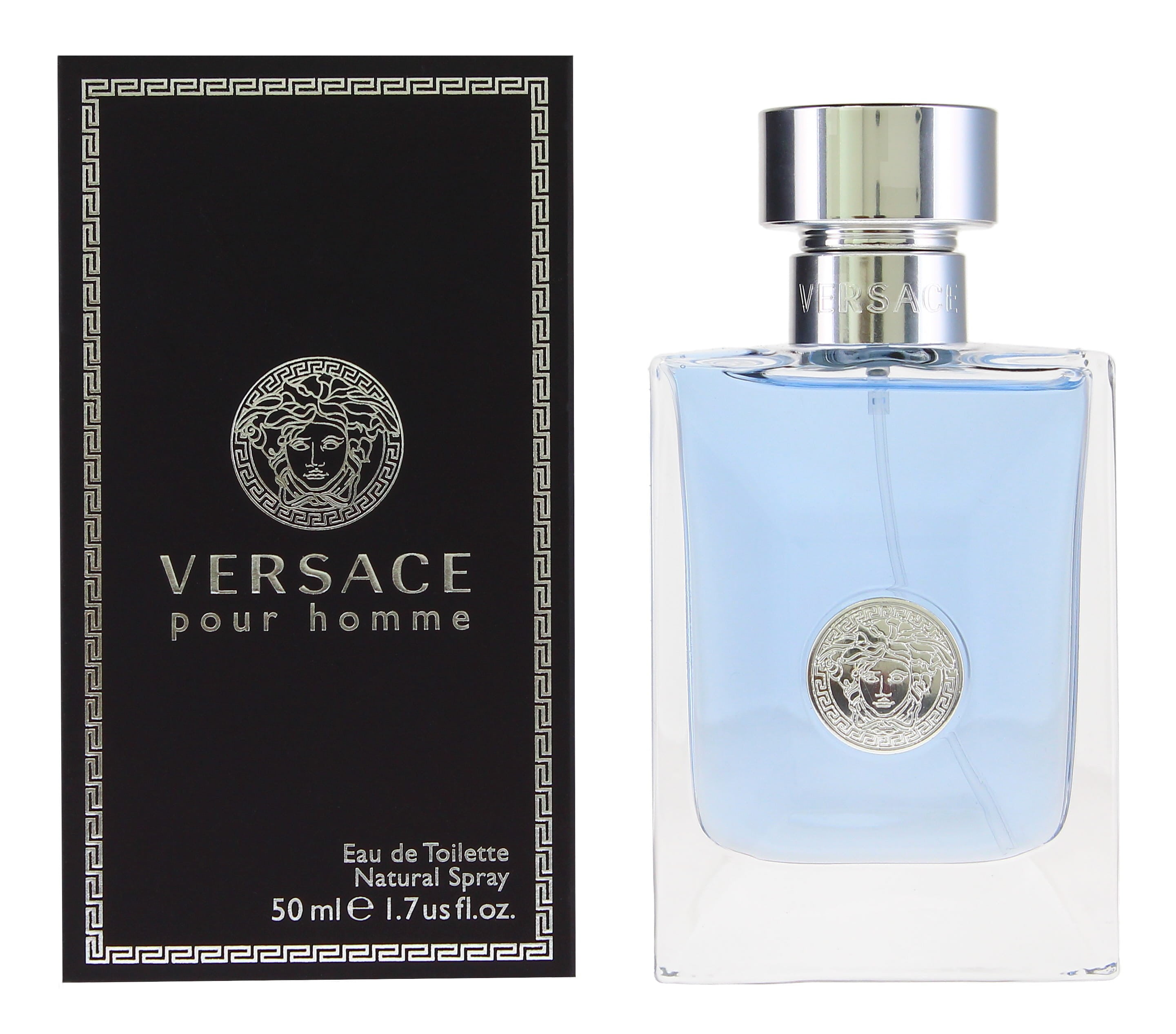 Versace Pour Homme Eau De Toilette, Cologne for Men, 1.7 Oz