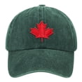 thumbnail image 3 of XIAOCHA Leaf Graphic Baseball Cap for Men Breathable Outdoor Farm Dad Hat Sport Trucker Hat,B, 3 of 3