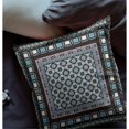 thumbnail image 4 of Amrita Sen Broadcloth Zippered Pillow With BlackBlue Finish CAPL245BrCDSZP18x18, 4 of 5