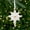 White, variant on Northlight Star Shaped Glitter Sequin Christmas Ornament - 5.5" - Rose Gold