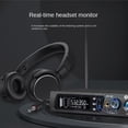 thumbnail image 1 of de Monitoreo Interno Inalámbrico UHF -102 con Bluetooth 5.0 para Presentaciones en Escenario, Grabación con Enchufe Estadounidense, 1 of 5