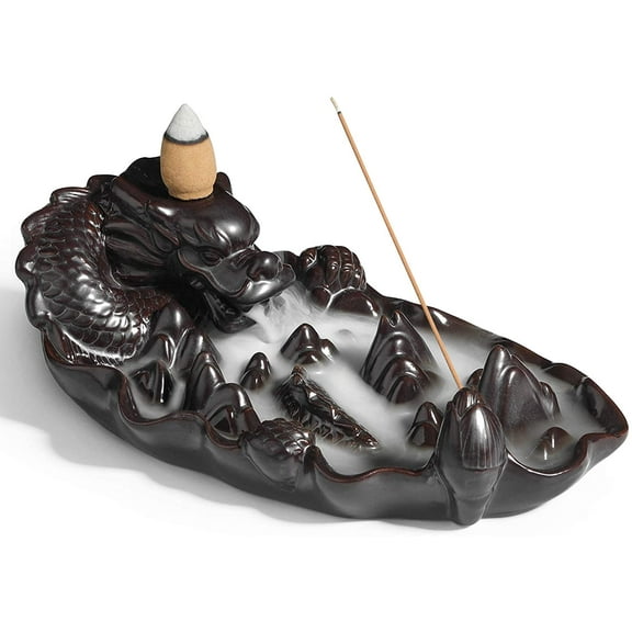 Incense Burner Handcraft Ceramic Statue Hand Backflow Incense Burner for Home Decor Decoration