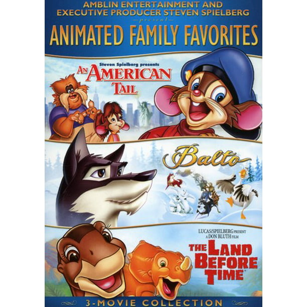 Animated Family Favorites 3-Movie Collection (DVD) 