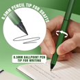 thumbnail image 3 of shiyou-2PCS Ballpoint Pen + Pencil, Multi-Function Medium Point Boligrafos, Dual-ended Pen with Black Ink for School with Gift Box, Office Work Pens for Meeting Recording, Handwritten Drafts, White+G, 3 of 4