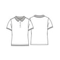 thumbnail image 6 of Real School Uniforms Big Kid Short Sleeve Fem-Fit Polo 68002, 6 of 6