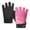 Pink, variant on Kids Fingerless Bike Gloves - Breathable Half Finger Sports Gloves for Cycling, Skating & Outdoor Activities - Non- Grip, Durable & Comfortable - Unisex Youth Gloves for Boys Girls