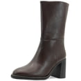 thumbnail image 4 of Botas Para Mujer Formales Corina M3825 Cafe Tacón Alto 8cm, 4 of 6