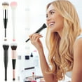 thumbnail image 1 of Brochas de maquillaje Brocha de maquillaje de doble punta Brocha correctora Brocha dos en uno Brocha para polvos sueltos Herramientas de maquillaje para principiantes Brocha de maquillaje de doble pun, 1 of 8
