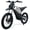 Black/Silver, variant on SYX MOTO SPRK Peak 5500W 60V/27AH Electric Off-Road Bike for Teens & Adults, Black